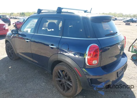 2013 Mini Countryman Cooper S z USA, uszkodzony, nr VIN WMWZC5C5XDWP32154